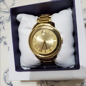 Movado Bold Gold Watch